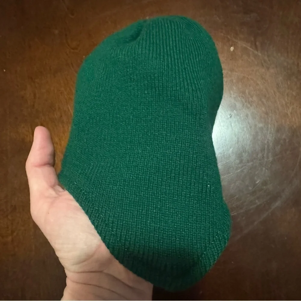 Vintage Super Couch Potato Green Winter Hat One Size Fits Most KC Caps